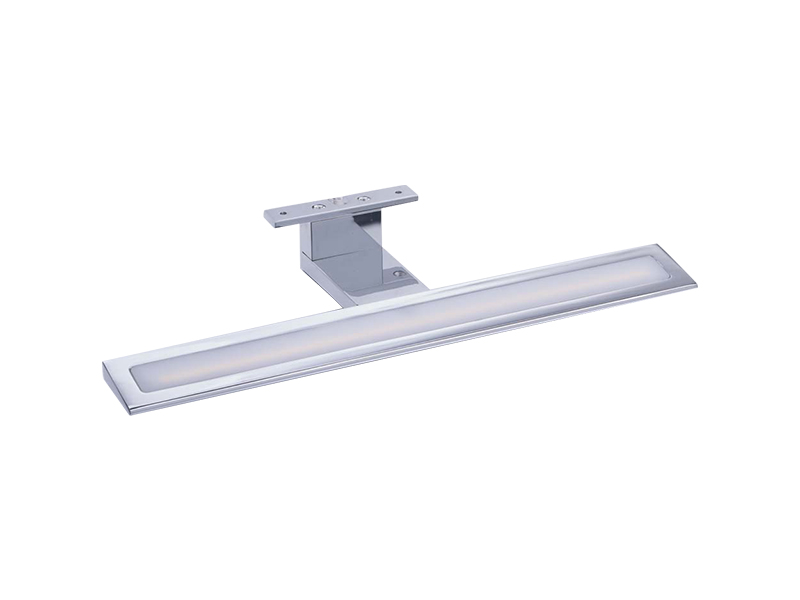 Miroir LED rétroéclairé DK2512, lumière à intensité variable et désembueur